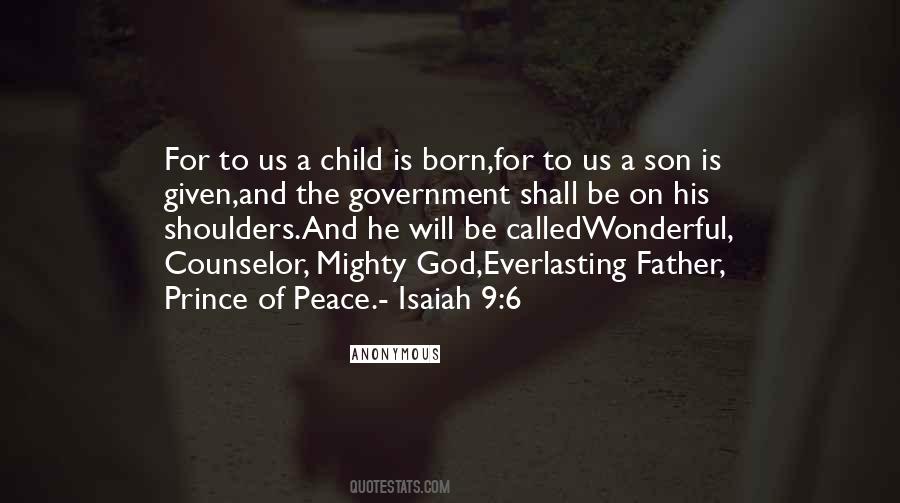 Quotes About Prince Of Peace #74802