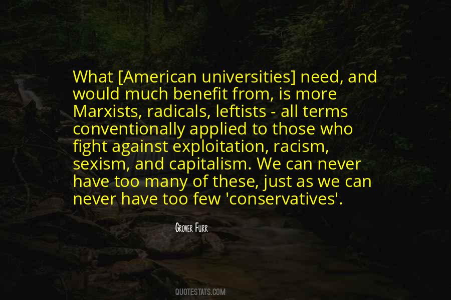 Quotes About American Universities #76672