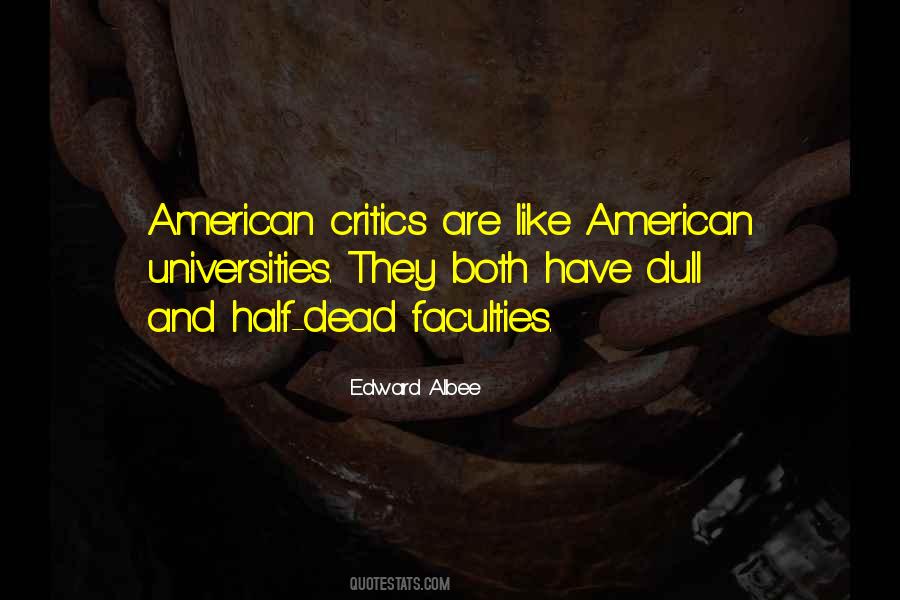 Quotes About American Universities #92574