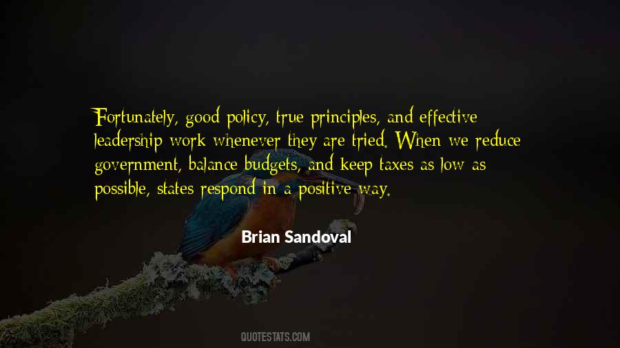 Government Policy Quotes #780013