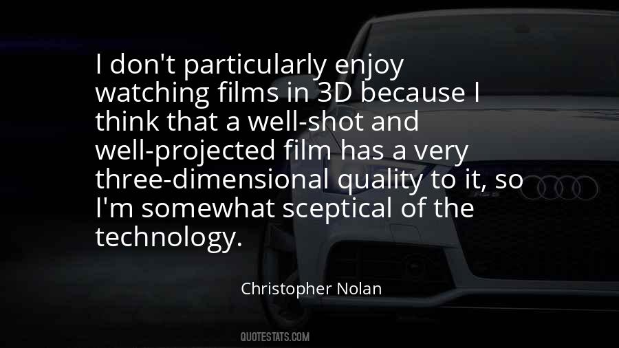 Quotes About 3d Technology #384667