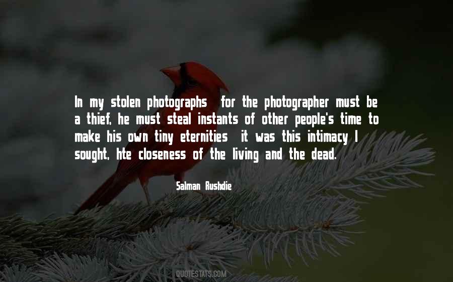Quotes About Stolen Time #1579202