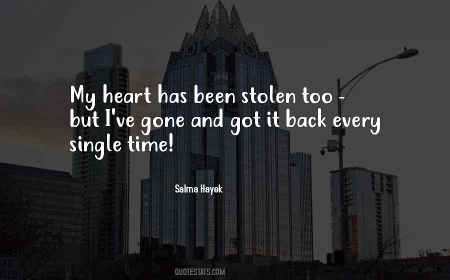 Quotes About Stolen Time #1856370