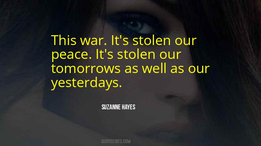 Quotes About Stolen Time #337165