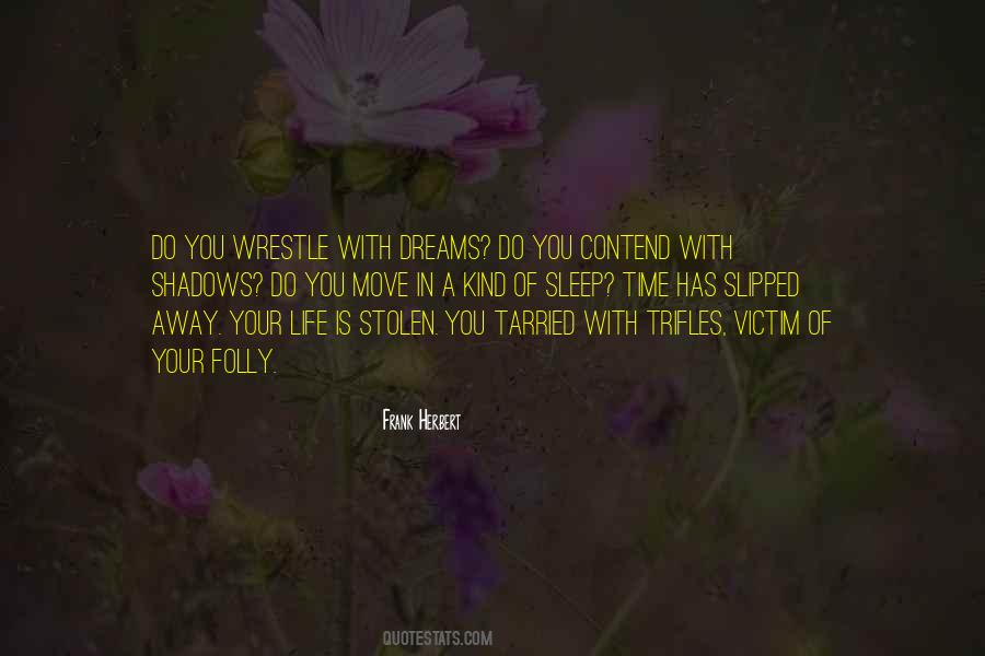 Quotes About Stolen Time #544681