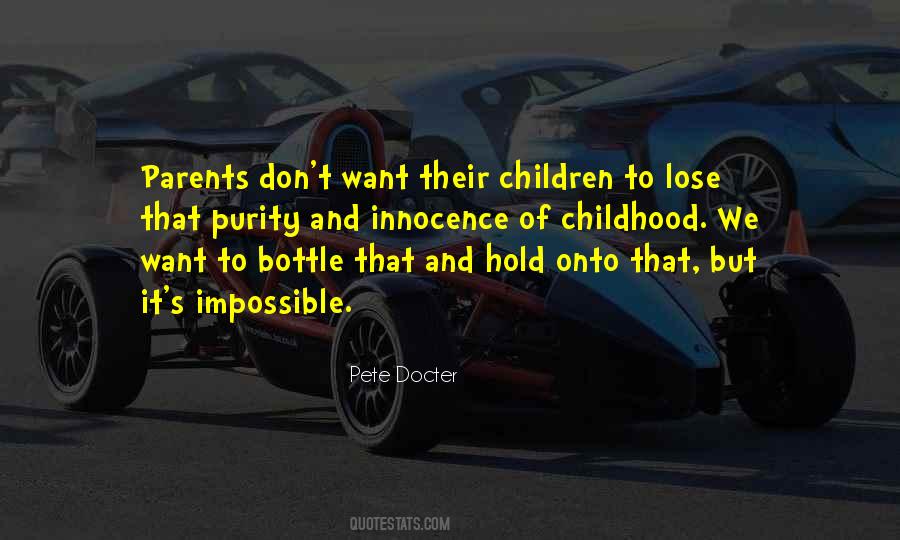 Quotes About Childhood Innocence #1234998