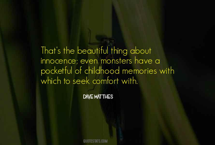 Quotes About Childhood Innocence #624342