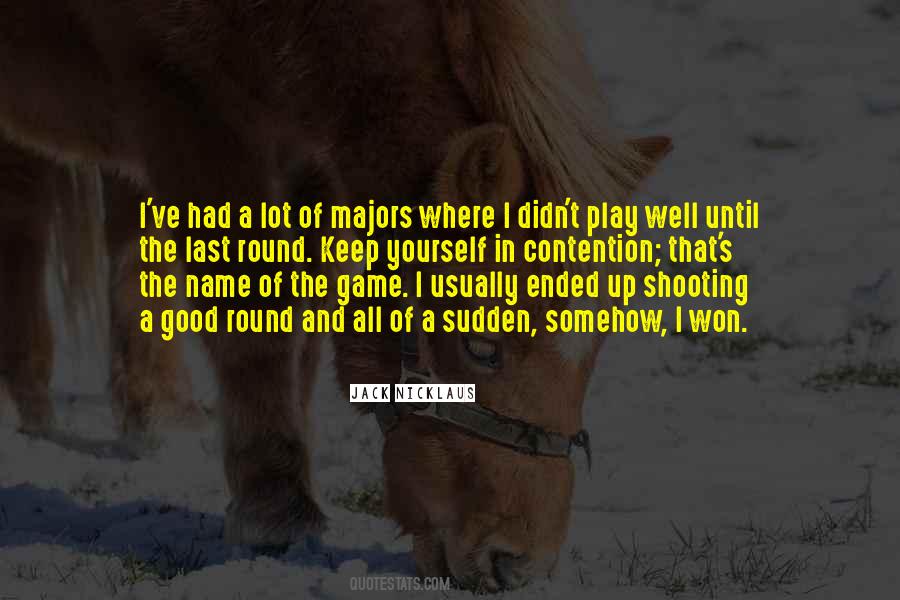 Shooting Games Quotes #956034