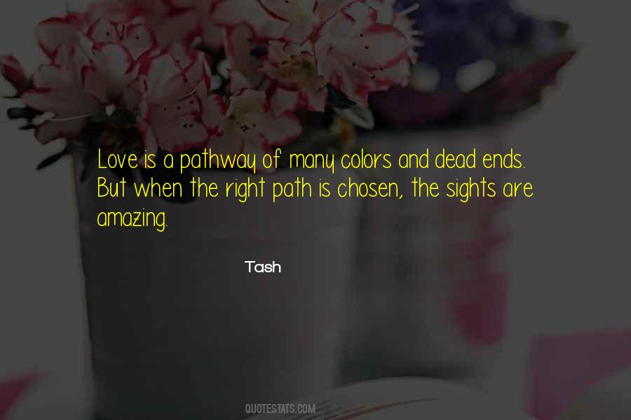 Quotes About Chosen Path #1567817