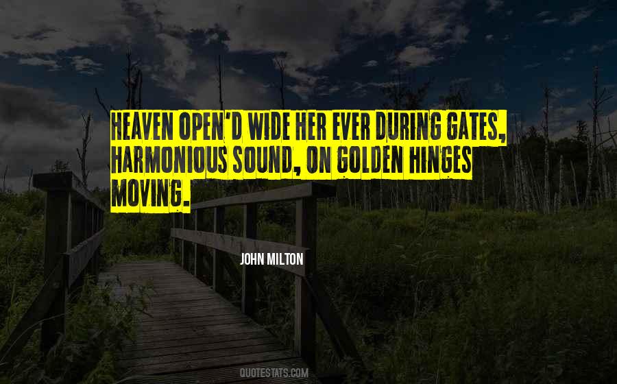 Quotes About Heaven's Gates #785951