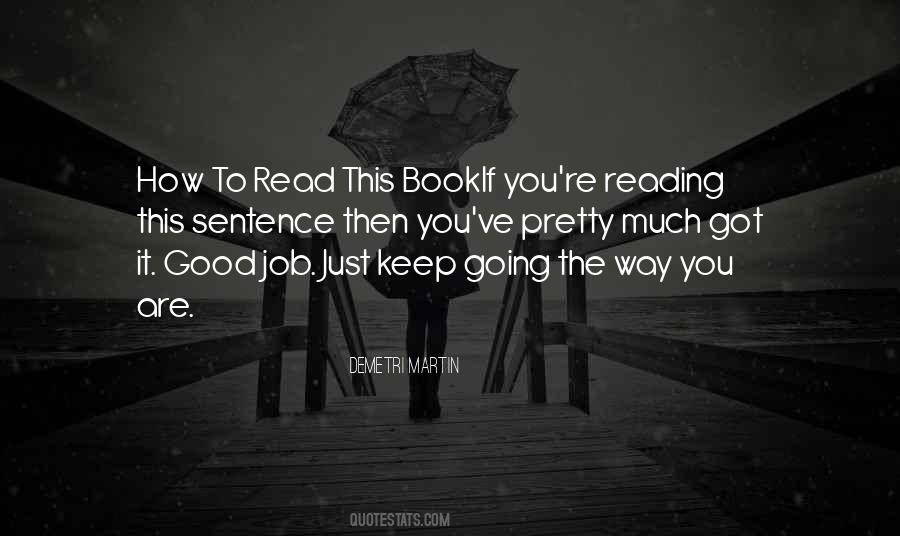Quotes About Reading Book #33463
