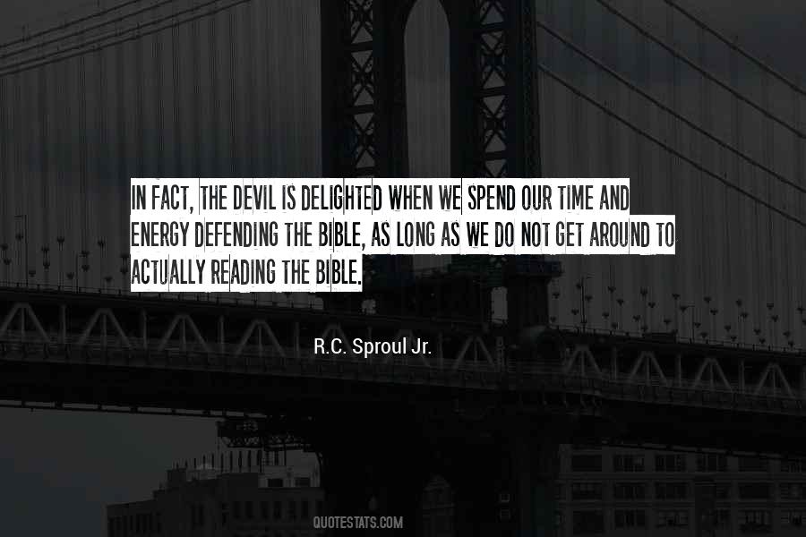 Quotes About Reading Bible #210338