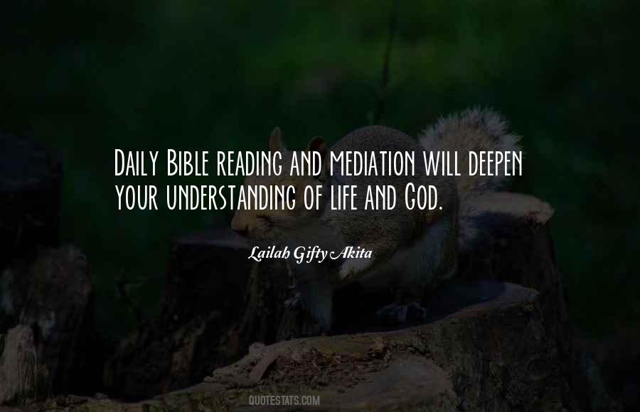 Quotes About Reading Bible #731350