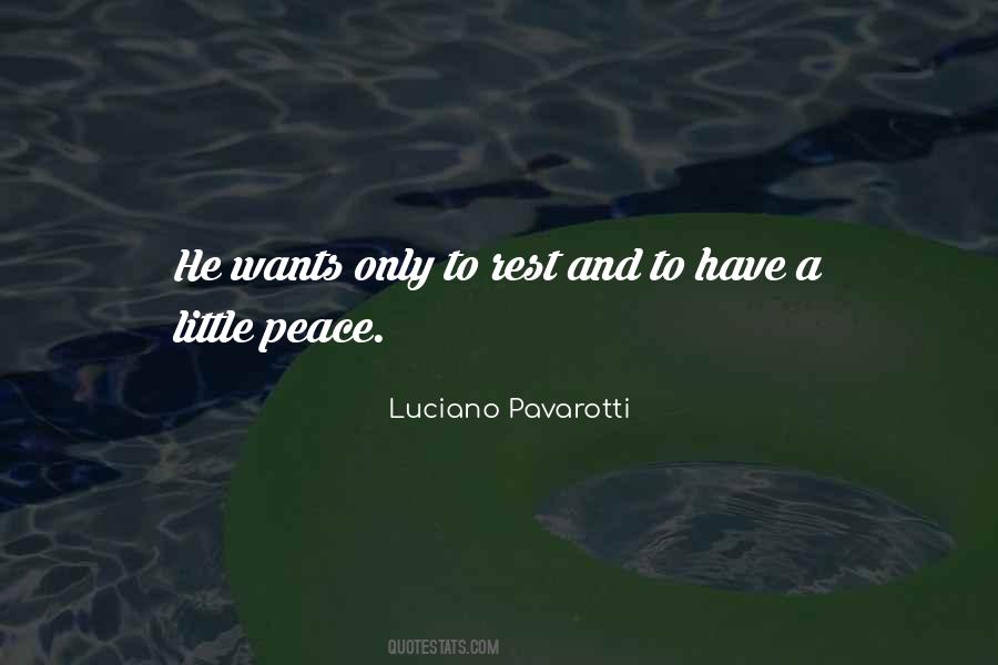 Quotes About Pavarotti #295804