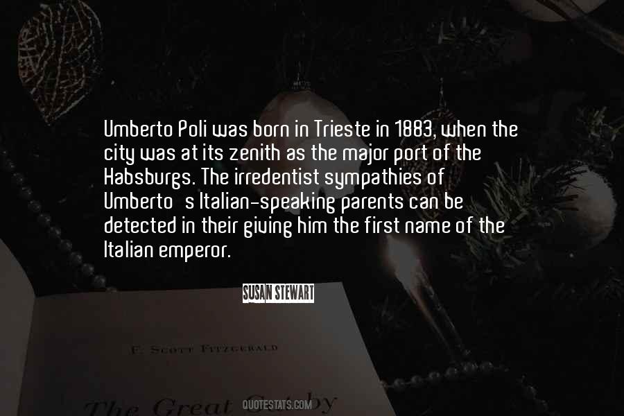 Trieste Italian Quotes #1423448