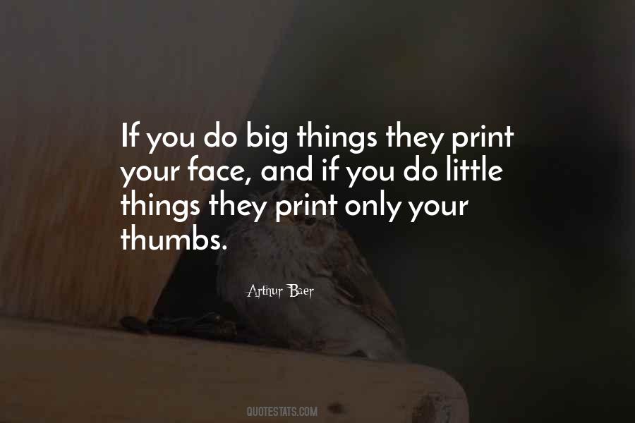 Big Thumbs Quotes #1411864