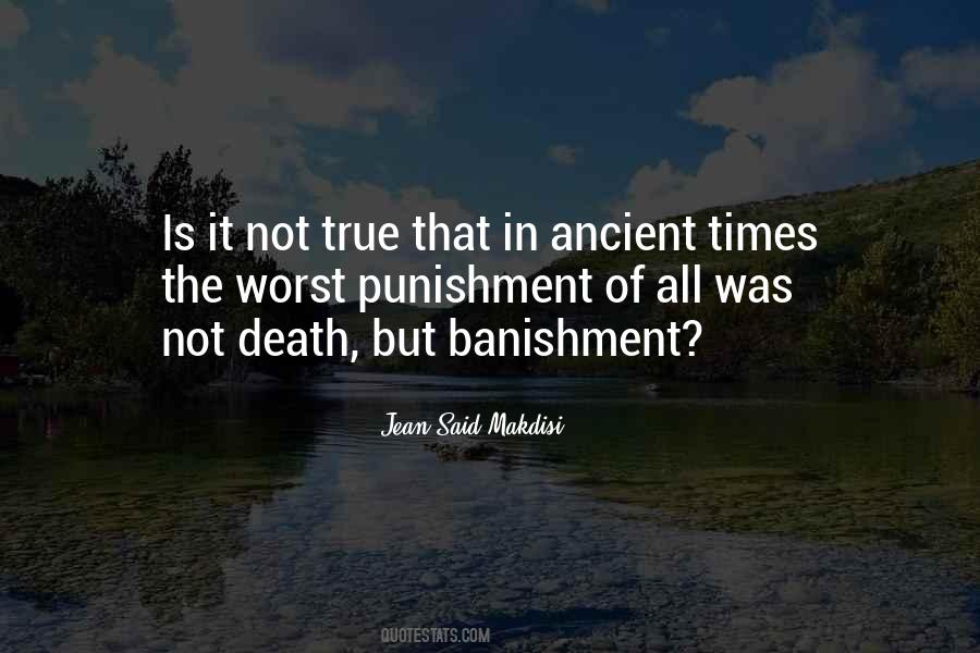 Quotes About Banishment #165030