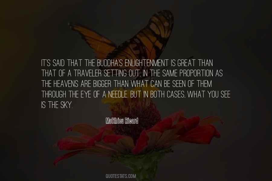 Quotes About Enlightenment Buddha #1211350