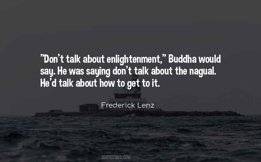 Quotes About Enlightenment Buddha #821650