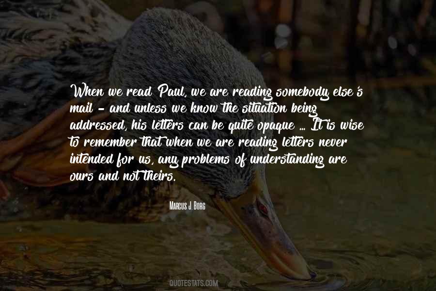 Quotes About Reading And Understanding #1326375