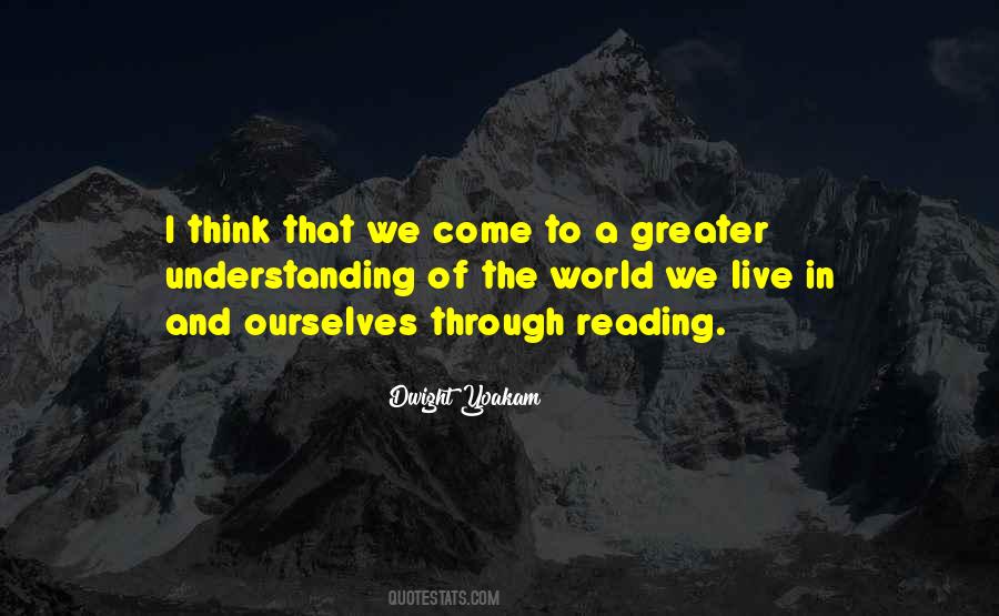 Quotes About Reading And Understanding #1357328