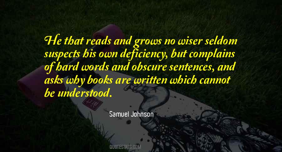 Quotes About Reading And Understanding #1579382