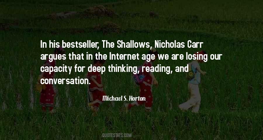 Quotes About Reading And Thinking #273162