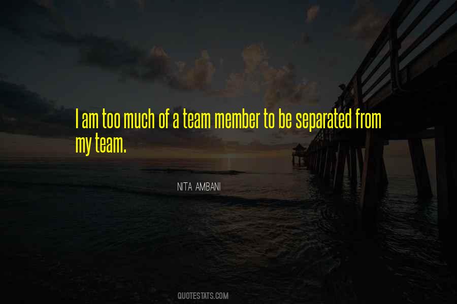 Quotes About My Team #1399097