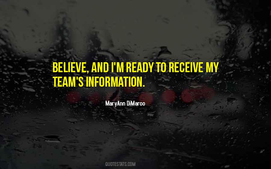 Quotes About My Team #1647337