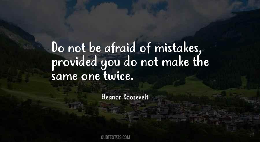 Quotes About Mistakes Twice #857541