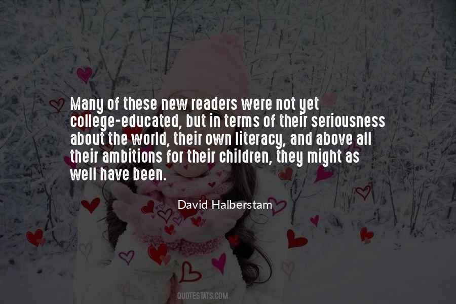Quotes About Reading And Literacy #1427774