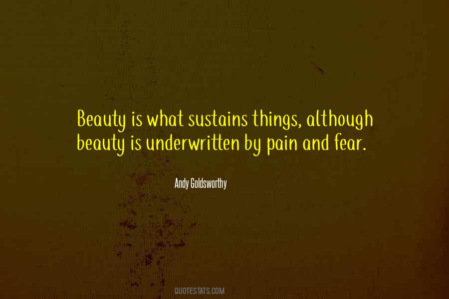 Quotes About Beauty And Pain #951404