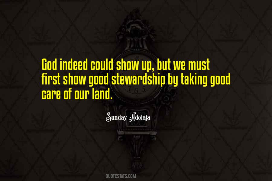 Good Stewardship Quotes #1572450