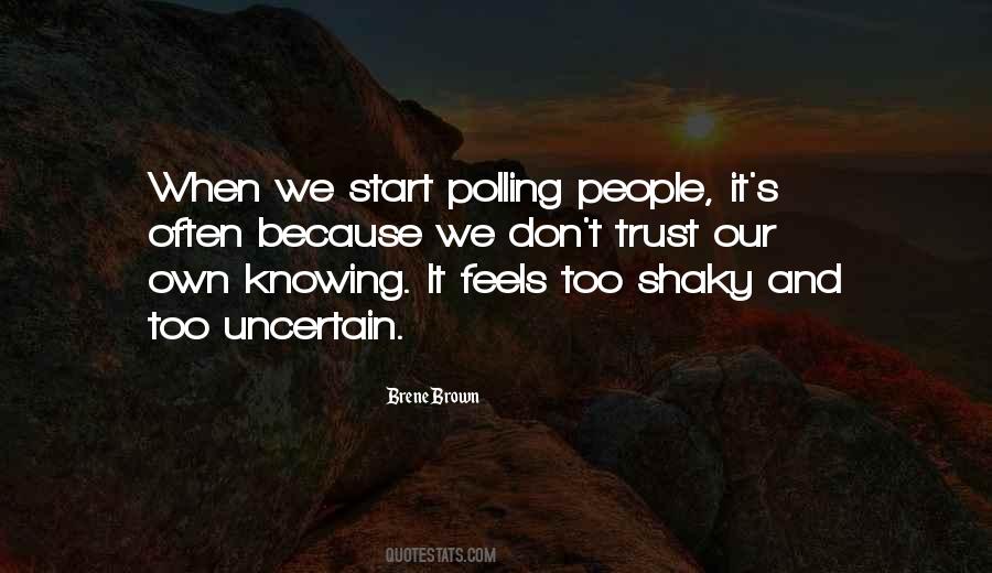 Quotes About Polling #369969