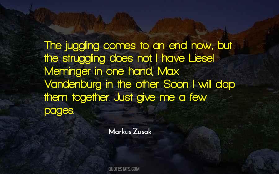 Quotes About Juggling #215379