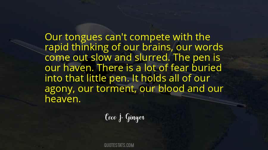 Quotes About Torment #1362238