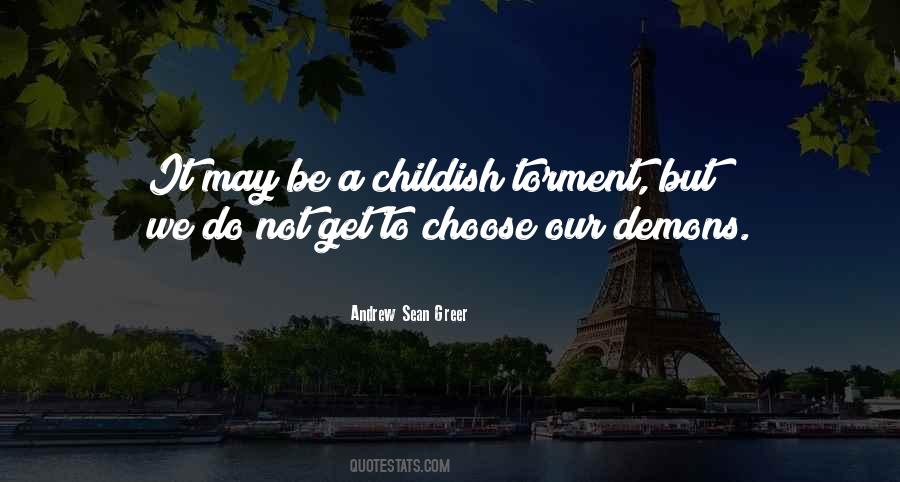 Quotes About Torment #942505