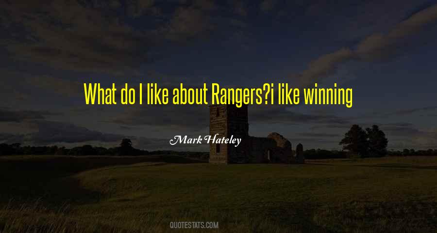 Quotes About Rangers #1271863