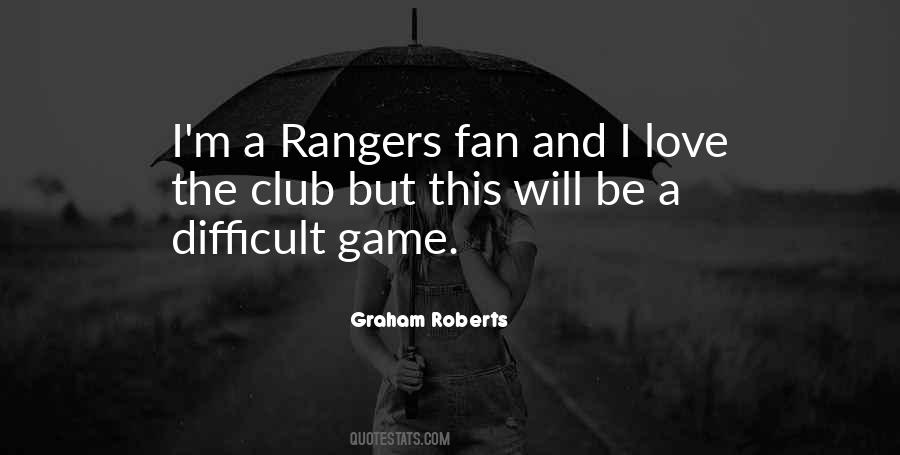 Quotes About Rangers #1277974