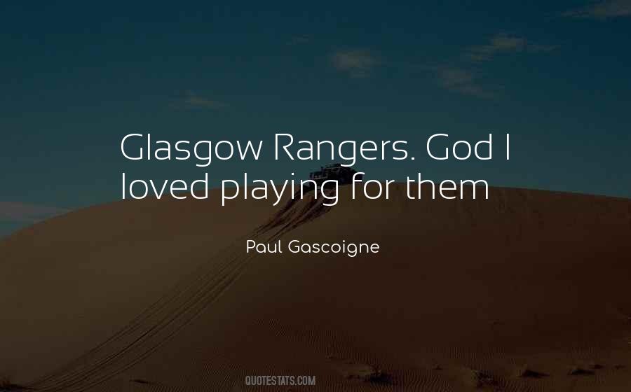 Quotes About Rangers #177670