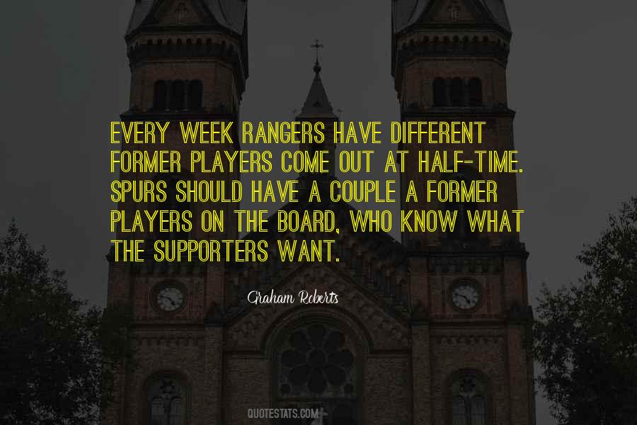 Quotes About Rangers #659165