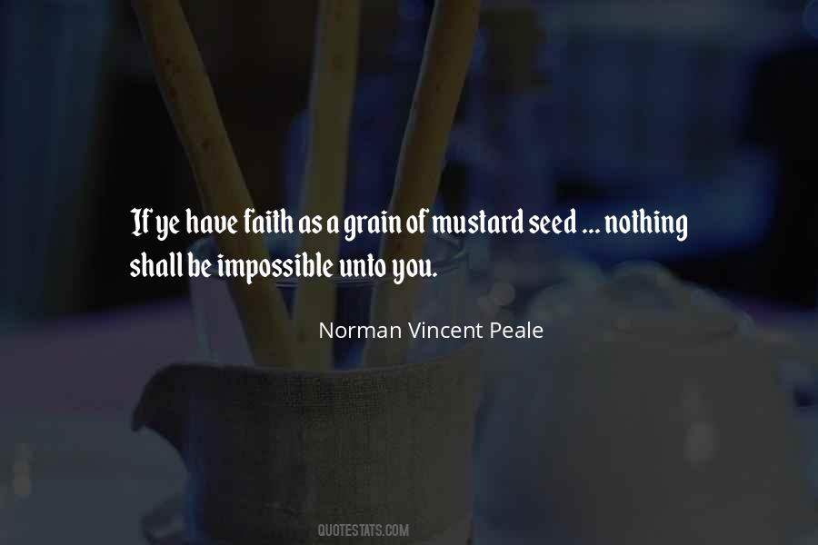 Quotes About Mustard Seed Faith #106420