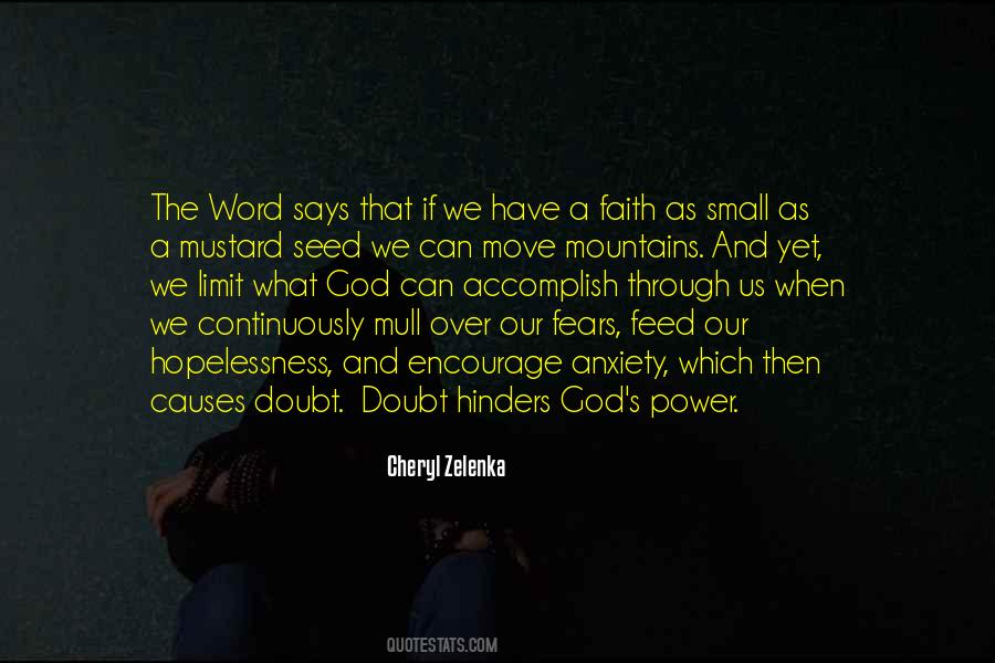 Quotes About Mustard Seed Faith #27743