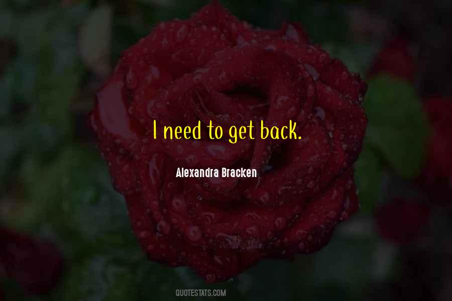 Quotes About Get Back #1853021