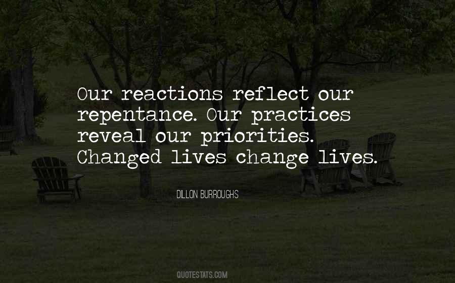 Quotes About Reactions To Change #1598205
