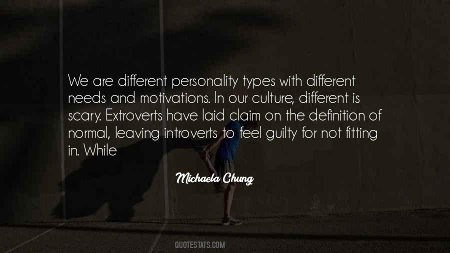 Quotes About Different Personality Types #515076