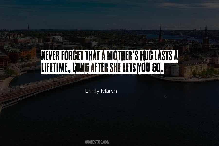 Quotes About A Mother's Hug #114206