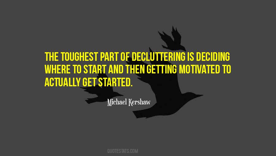 Quotes About Decluttering #462279