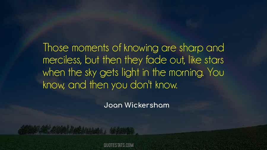 Quotes About The Morning Sky #1551210