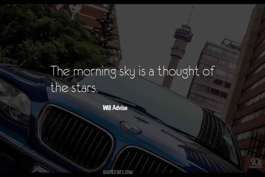 Quotes About The Morning Sky #503915